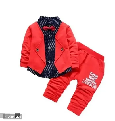 Stylist Hosiery Cotton Clothing Set For Boys-thumb0