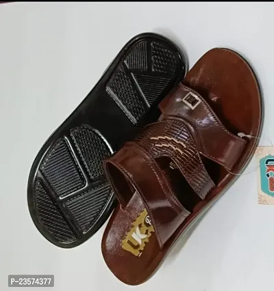 Stylish Leather Slippers For Men