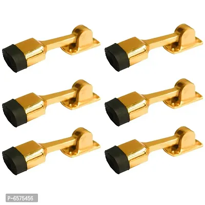 Sun Shield Door Stoppers Rubber for Home with Screw Super Bullet 5 Inch , 6, Golden