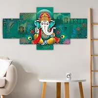 Shreeji Crafts Wall Paintings For Home Decoration , Paintings For Living Room  , Bedroom , Hall , Big Size 3D Scenery (125 x 60 CM )-thumb4