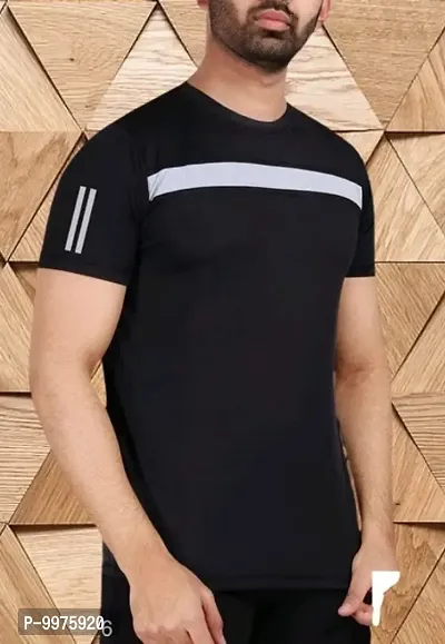 Trendy Polyester Sports T-Shirt for Men-thumb0