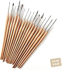 Mainliners Synthetic Miniature Brushes-  Set Of 16-thumb3