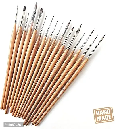 Mainliners Synthetic Miniature Brushes-  Set Of 16-thumb4