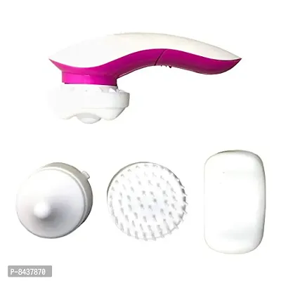 PAGALY E-TRADE 4-in-1 Smoothing Body Face Beauty Care Facial Massager, Color May Vary-thumb0