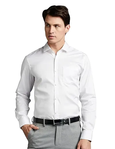 Stylish Casual Solid Satin Shirt for Men