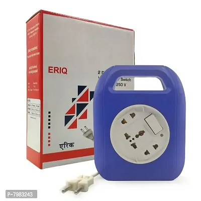 DecorSecrets Eriq(3+1) Wall Extension Cord with 6amp Indian Sockets, Master Switch, LED Indicator, Extension Board, Electric Board, Switch Board, Extension Cord, Extension Board with Wire-thumb0