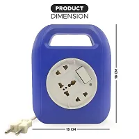 DecorSecrets Eriq(3+1) Wall Extension Cord with 6amp Indian Sockets, Master Switch, LED Indicator, Extension Board, Electric Board, Switch Board, Extension Cord, Extension Board with Wire-thumb3