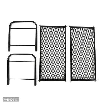 DecorSecrets 2 Shelf Premium Quality Collapsible and Foldable Metal Shoe Rack, Metal Shoe Stand (Black)-thumb4