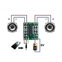 DecorSecrets DC 5V Class D Mini Digital Amplifier Board Module- Set of 5-thumb2