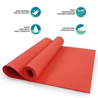 DecorSecrets Anti-Skid Yoga Mat for Men  Women, Exercise for Gym/Home Workout Fitness Green 6 mm Yoga Mat (Peach)-thumb3