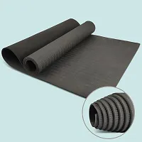 DecorSecrets Anti-Skid Yoga Mat for Men  Women, Exercise for Gym/Home Workout Fitness Green 6 mm Yoga Mat (Black)-thumb2