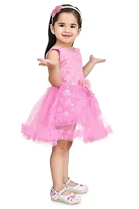 MAREAM Enterprise Baby Girl Dress DR_03PINK2 Pink-thumb1
