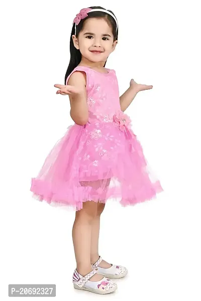 MAREAM Enterprise Baby Girl Dress DR_03PINK2 Pink-thumb2