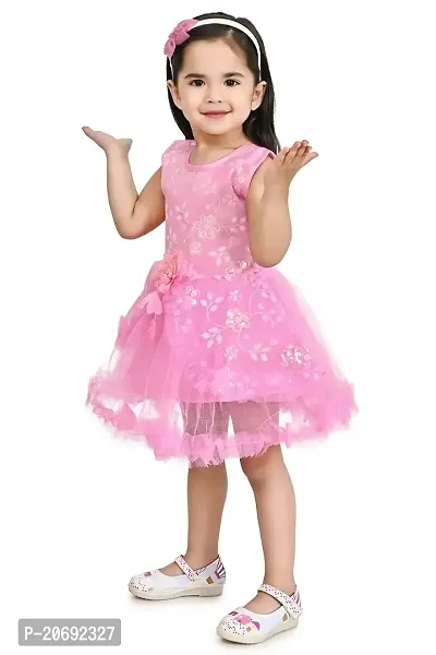 MAREAM Enterprise Baby Girl Dress DR_03PINK2 Pink-thumb5