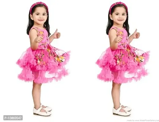 Beautiful Baby Frock For Girls Pack Of 2-thumb0