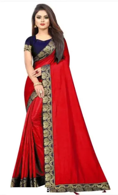 New In Art Silk Saree without Blouse piece 