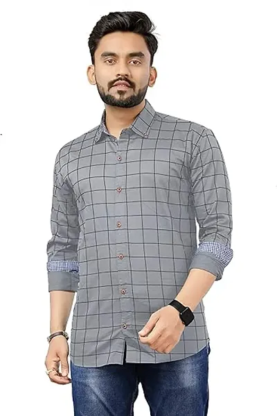 Classic Checked Casual Shirt for Men