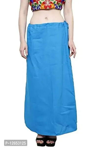 Readymade Saree Shapewear Petticoat for Women, Cotton Blended Shape Wear Dress for Saree-thumb4