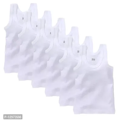 (Pack of 6) Newborn Baby Boys Girls Soft Innerwear Vest