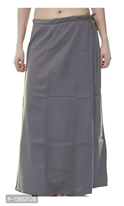 Odishabazaar Blue Saree Inskirt Petticoat Cotton - Free Size