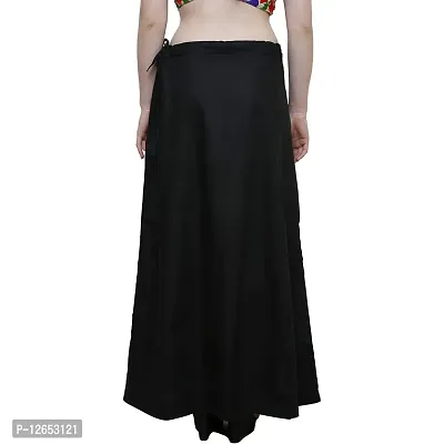 Readymade Saree Shapewear Petticoat for Women, Cotton Blended Shape Wear Dress for Saree-thumb4