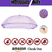 IGNOTO Polycotton Mosquito net for New Born Baby/Kids (0 to 3 Years)|| King and Queen Size Bed/Double Bed/machardani for Indoor/Outdoor (Assorted)-thumb3