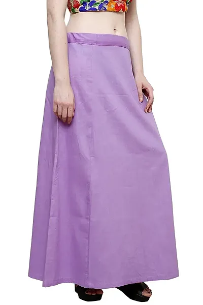 Trendy Women's Cotton Solid Petticoat