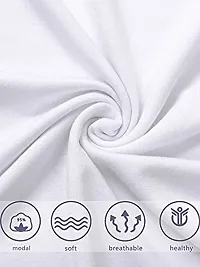 Men's Inner Wear Vest, Cotton Sando / Baniyan, 100% Cotton Housiry || Cotton Vest Top Undershirt (Pack of 3)-thumb3