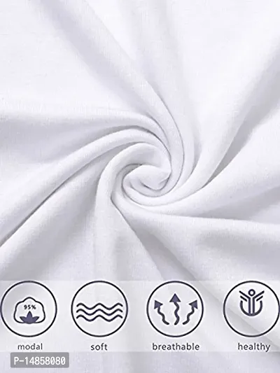 Men's Inner Wear Vest, Cotton Sando / Baniyan, 100% Cotton Housiry || Cotton Vest Top Undershirt (Pack of 3)-thumb4