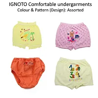 (0 Size, Pack of 12) Baby, Kids Inner Wear, bloomers || Unisex Printed Cotton Panty || 100% Cotton Housiry With Cartoon Print-thumb2