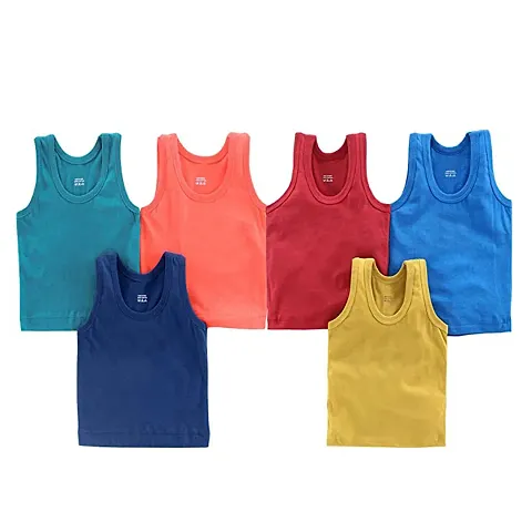 Baby Boys/ Girls Soft Innerwear Vest Combo Packs