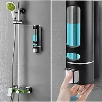 Soap Dispenser for Bathroom Wall Mounted Soap Dispenser (400 Ml) (Pack of 1)-thumb3