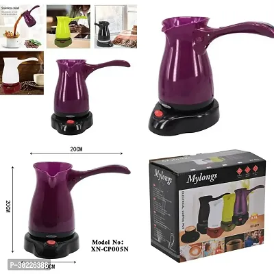 750 ML Tea  Coffee Maker Pot for Kitchen Home Office Boil-Dry Protection (1 Pcs)-thumb5