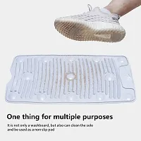 Anti-Slip Laundry Water Saving Washboard Cleaning Mat Scrub Pad-thumb3