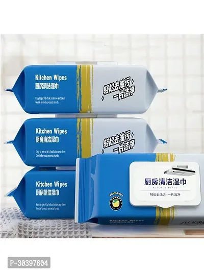 Deep Cleaning Kitchen Wet Wipes (80Pcs)-thumb3