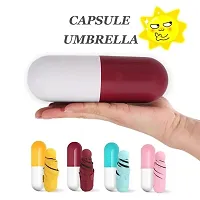 Capsule Mini Travel Foldable Umbrella-pack of 1-thumb2