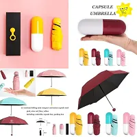 Capsule Mini Travel Foldable Umbrella-pack of 1-thumb4