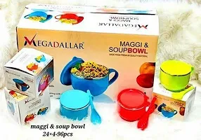 Maggi Noodles Soup Insulated Cup with Lid and Spoon Pack of 1-thumb2