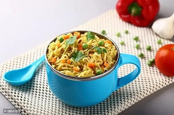 Maggi Noodles Soup Insulated Cup with Lid and Spoon Pack of 1-thumb5