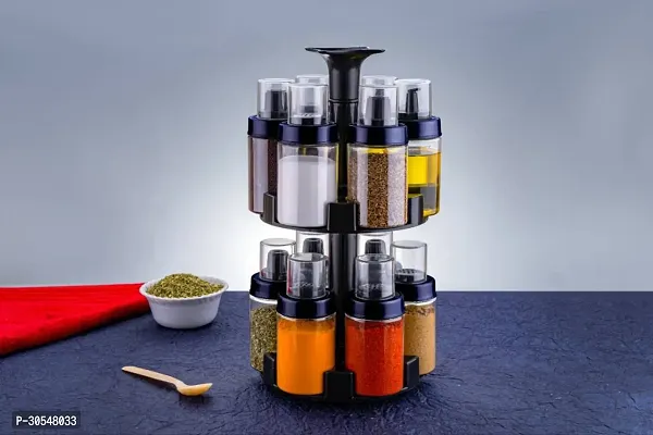 12 in 1 Rotating Spice Rack -200 ml Jar Each-thumb0