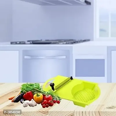 Cut N Wash Chopping Board with Stainless Steel Knife-thumb4