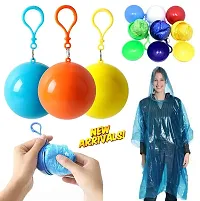 Portable Raincoat Ball Women Men Outdoor Rainwear (Set of 2)-thumb1