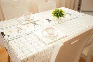 1 pc Waterproof Printed Dinning Table Cover (140*190cm)-thumb4