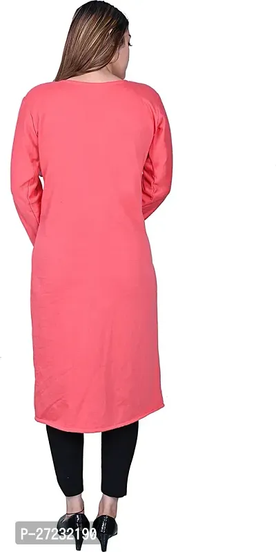 Beautiful Orange Kurtas For Women-thumb2