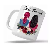 Best Friends Forever Printed Mug to Gift to Your Best Friends On Friendship Day Ceramic Coffee Mug (White)-thumb3