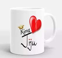 Didi Jiju Premium Quality Printed for Husband, Wife On Marriage, Anniversary, Birthday, Valentine Gifts Ceranic Coffee Ceramic Coffee (330 ml, Pack of 2)teddy bear combo pack Ceramic Coffee Mug  (33-thumb3