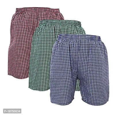 Men's bt Boxers, Shorts, Multicolor Pack-of -3-thumb2