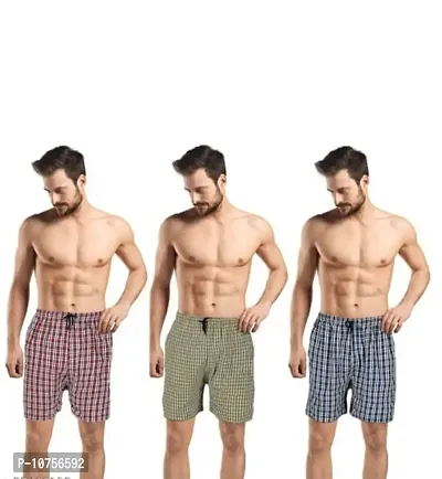 Men's bt Boxers, Shorts, Multicolor Pack-of -3 (XXL, Multicolored 1)-thumb0