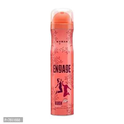 Engage Blush Deodorant For Women, Fruity and Floral, Skin Friendly, 150 ml-thumb0