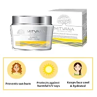 MITVANA Uplifting Anti Ageing Cream 50g with Saffron,Brahmi  Palash-thumb1